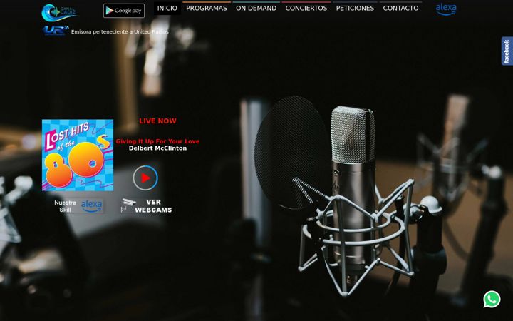 Screenshot of canalcadiz.es
