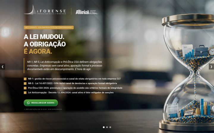 Screenshot of canaldeouvidoria.com.br