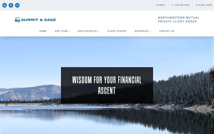 Screenshot of canalefinancialgroup.nm.com