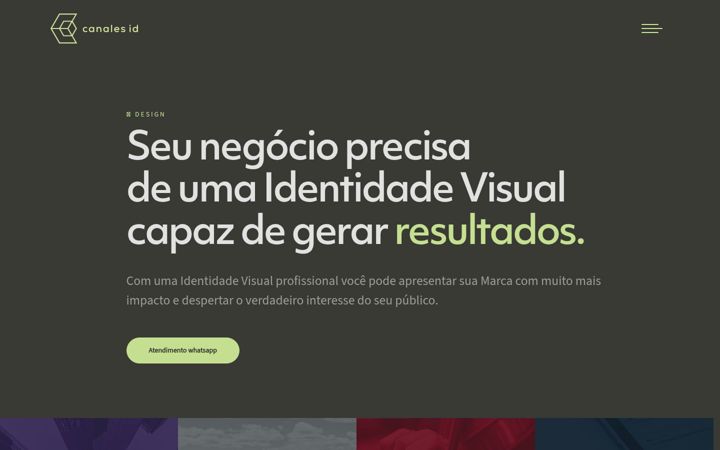Screenshot of canalesid.com.br