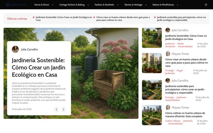 Screenshot of canalox.com