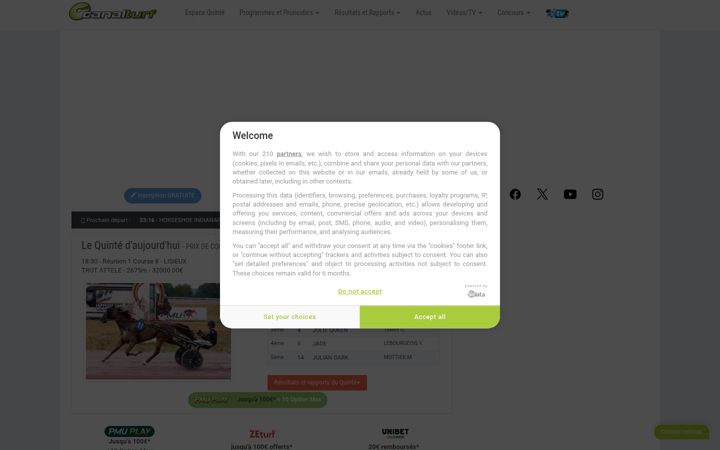 Kuvakaappaus sivustosta canalturf.com