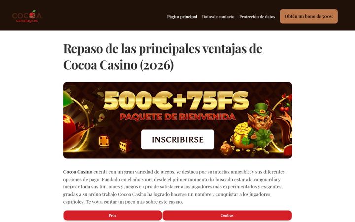 Screenshot of canalugr.es