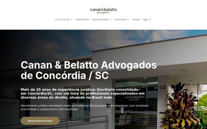 Screenshot von cananbelatto.com.br