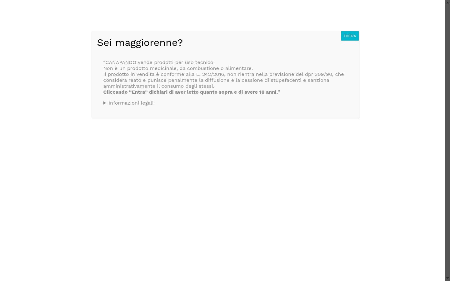 Screenshot tal-banner tal-kunsens muri qabel kwalunkwe interazzjoni