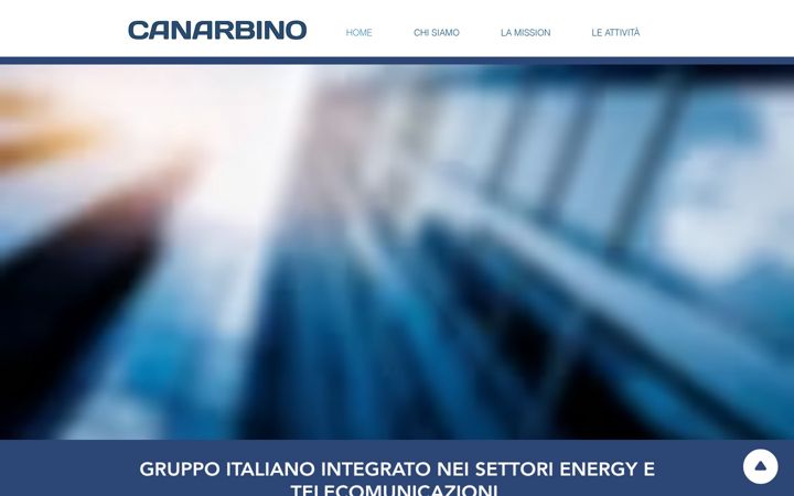 Screenshot of canarbino.it