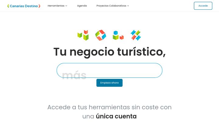 Screenshot of canariasdestino.com