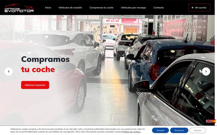 Screenshot of canariasevomotor.es