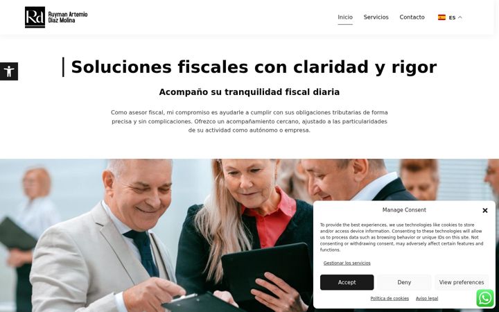 Screenshot of canarytax.es