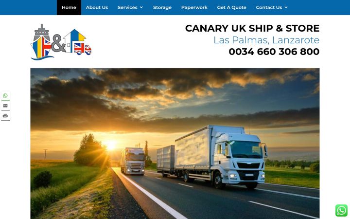 Screenshot of canaryukshipnstore.es