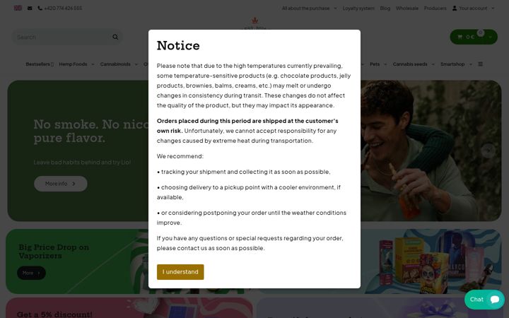 Screenshot of canatura.com