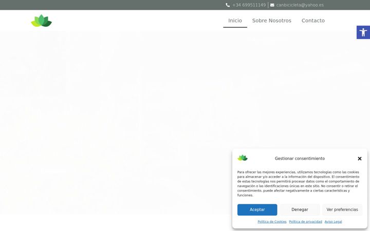 Screenshot of canbicicleta.es