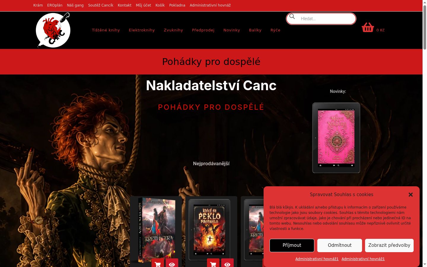Screenshot tal-banner tal-kunsens muri qabel kwalunkwe interazzjoni