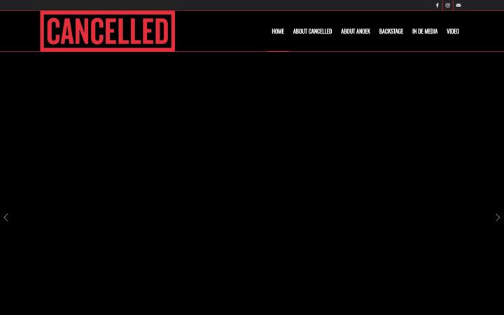 Screenshot of cancelledbyanoek.nl