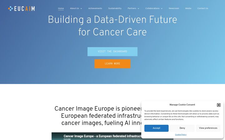 Skjámynd af cancerimage.eu