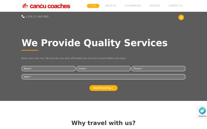 Screenshot ta' cancucoaches.com