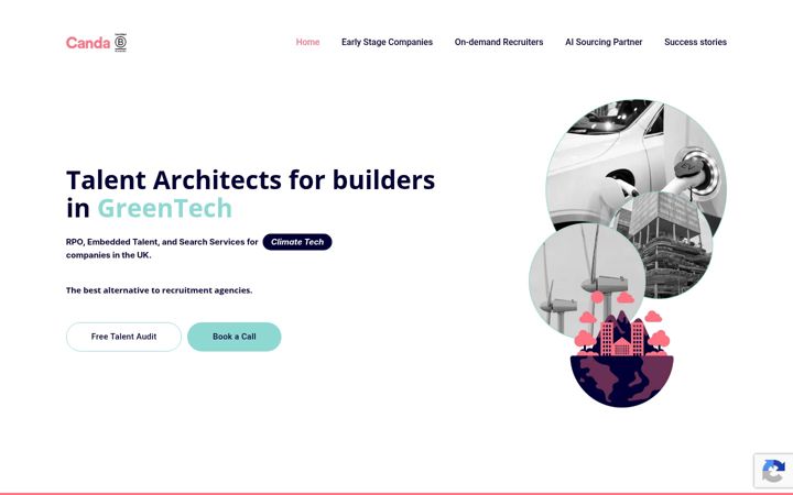 Screenshot of canda.io