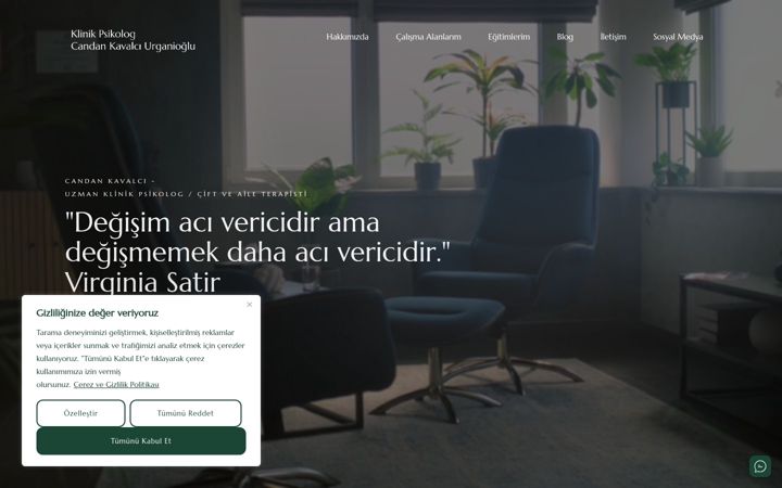 Screenshot of candankavalci.com
