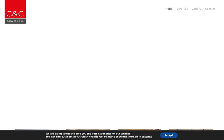 Screenshot of candcconversions.co.uk