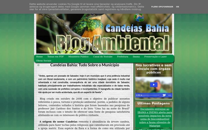 Képernyőkép: candeiasbahia.net