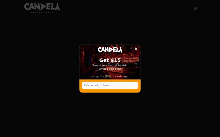 Screenshot of candelabarbrickell.com