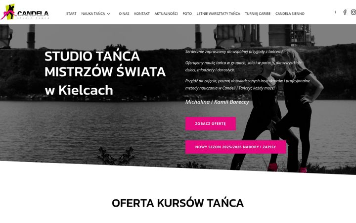 Screenshot ta' candelakielce.pl