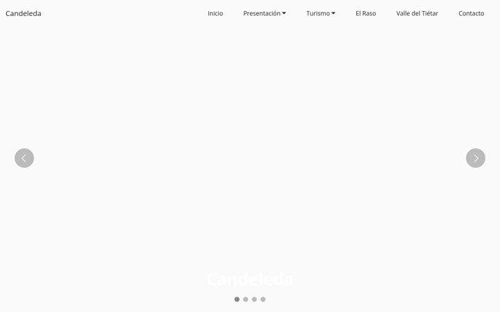 Screenshot of candeledaturismo.com