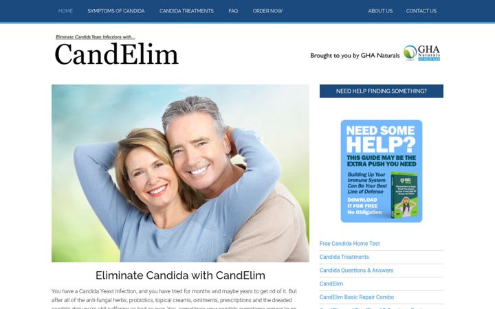 Screenshot of candelim.com