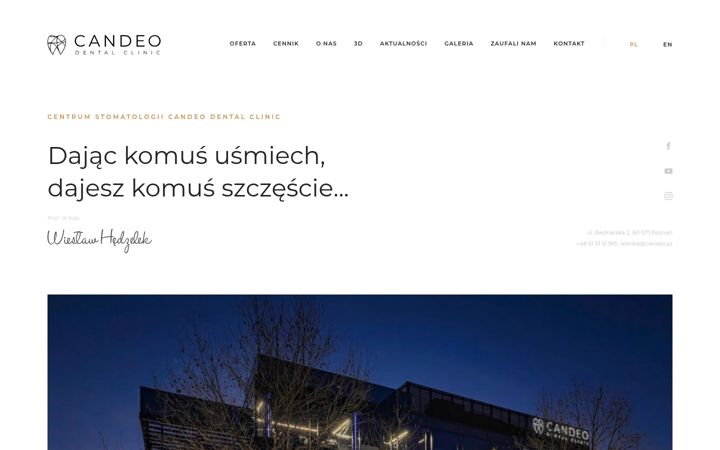 Screenshot of candeo.pl