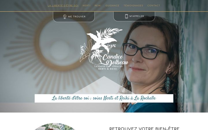 Screenshot of candicedolbeau-lalibertedetresoi.fr