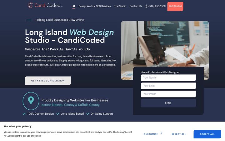 Képernyőkép: candicoded.net