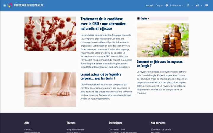Screenshot of candidosetraitement.fr