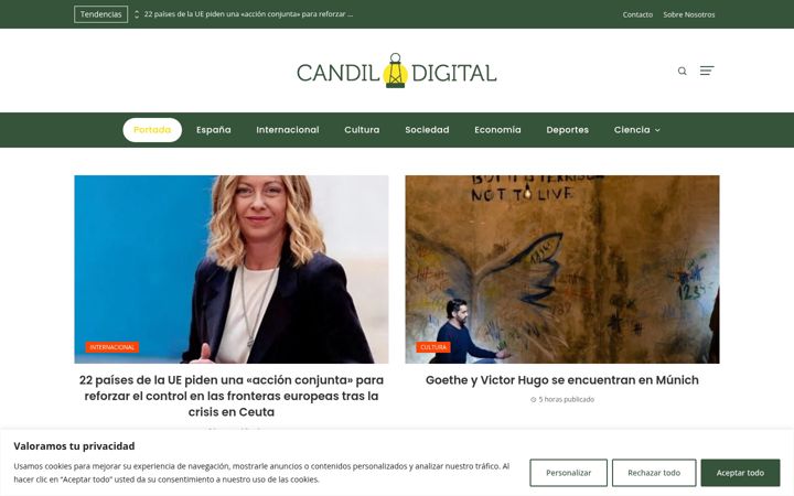 Screenshot of candildigital.com