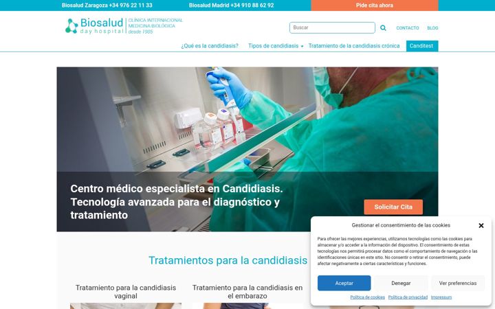 Екранна снимка на candistop.es