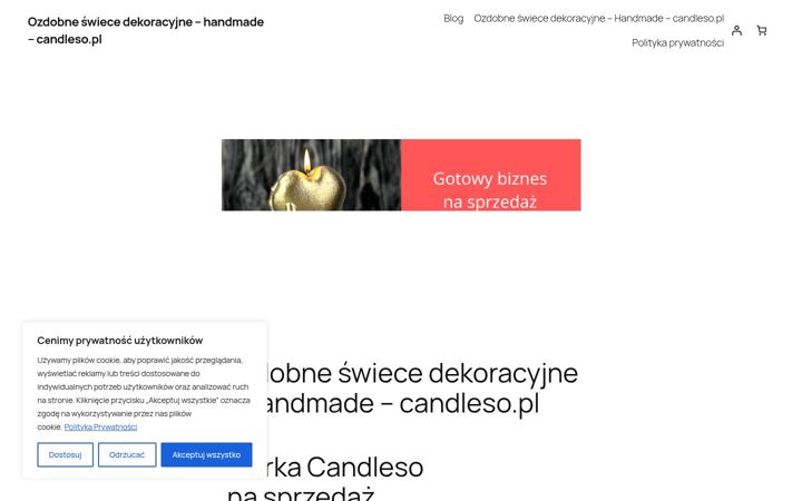 Képernyőkép: candleso.pl