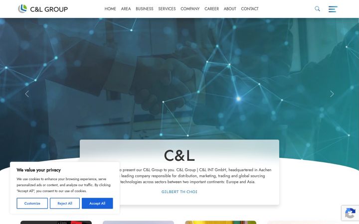 Screenshot of candltrading.com