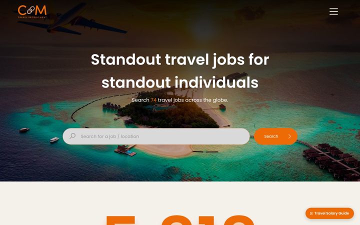 Screenshot of candm.co.uk