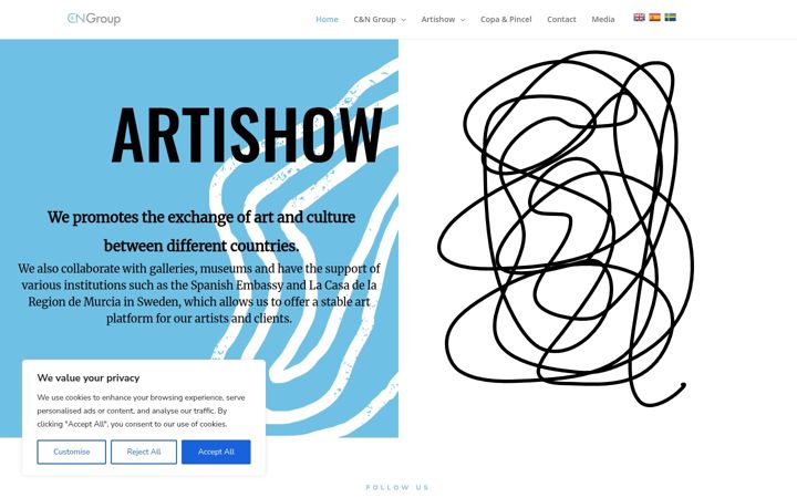 Screenshot of candngroup.org