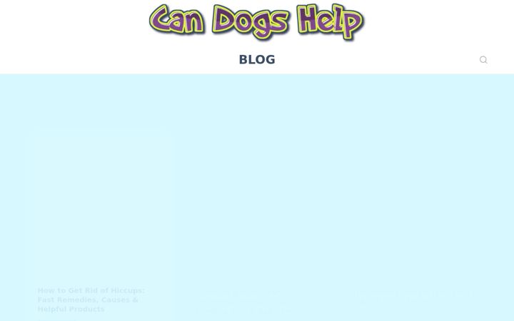 Screenshot of candogshelp.com