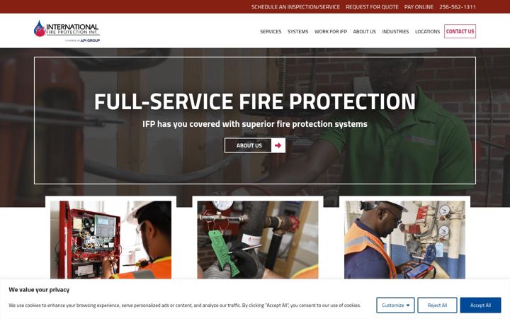 Screenshot of candoifp.com
