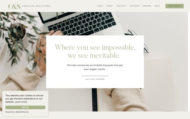 Screenshot of candscs.com