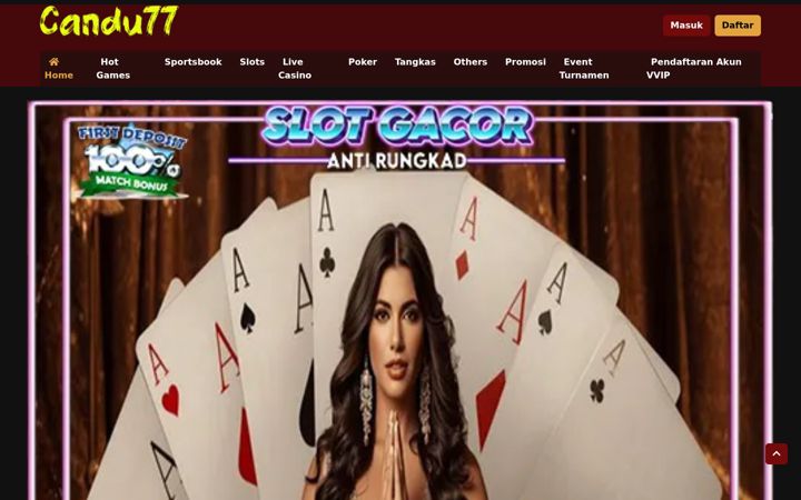 Screenshot of candu77.net