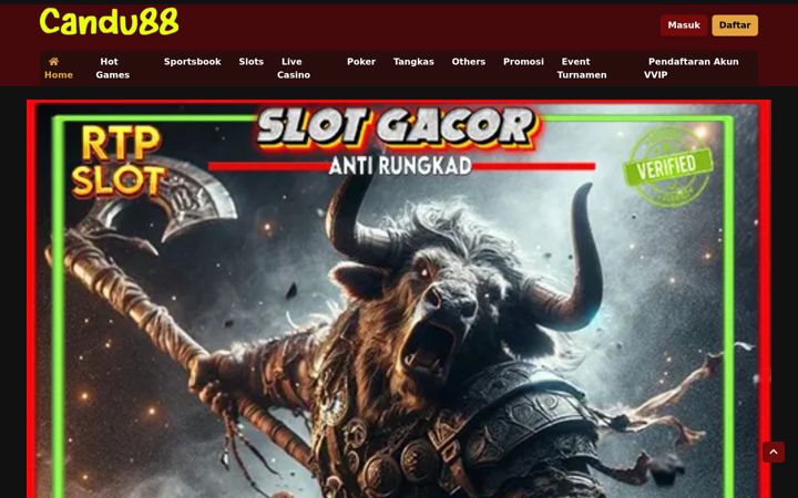 Screenshot of candu88.org