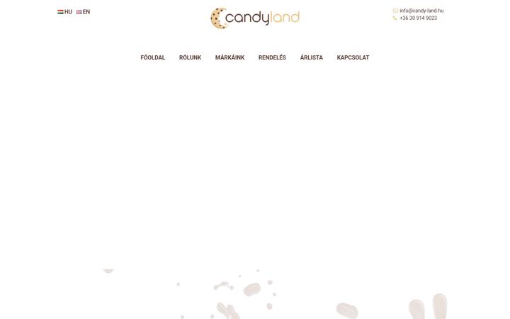 Екранна снимка на candy-land.hu