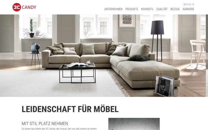 Screenshot ta' candy-polstermoebel.de