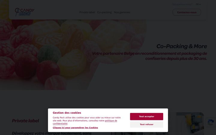 Screenshot of candypack.be