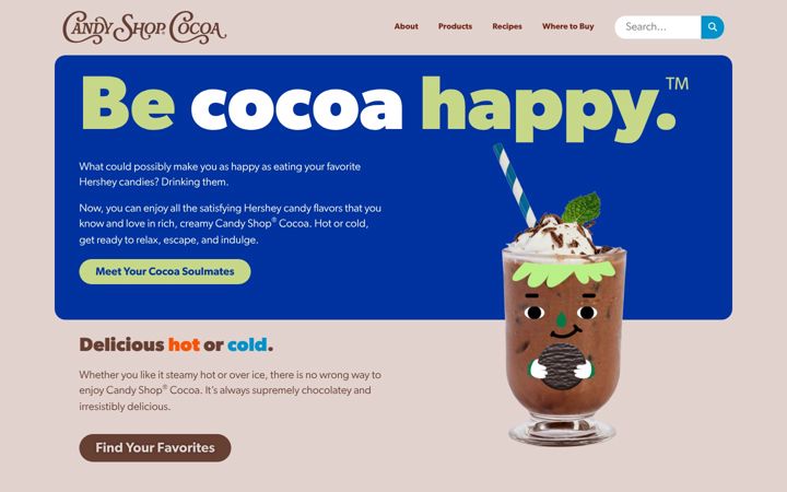 Screenshot of candyshopcocoa.com