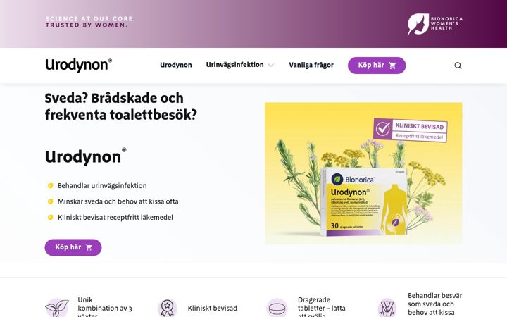 Screenshot of canephron.se