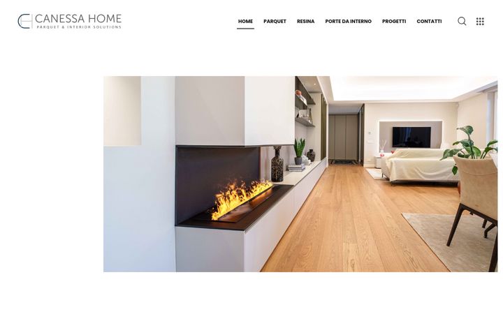 Screenshot of canessahome.it