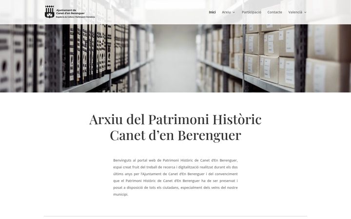 Screenshot of canethistoric.com